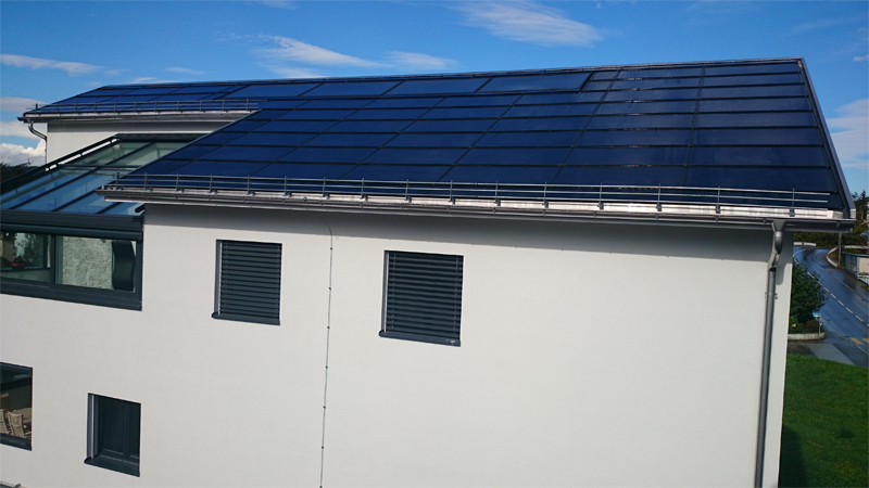 Solaranlage Neubau Tänikonerstrasse 8, 8355 Aadorf